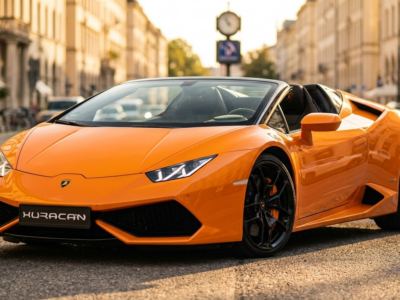 Lamborghini Huracan Spyder mieten in München Hero