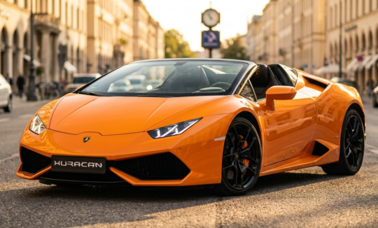 Lamborghini Huracan Spyder mieten in München Hero
