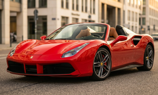 Ferrari 488 Spider mieten in München Hero