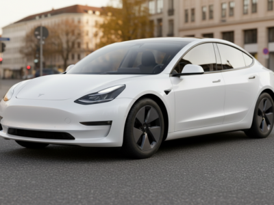 Tesla Model 3 mieten in München Hero