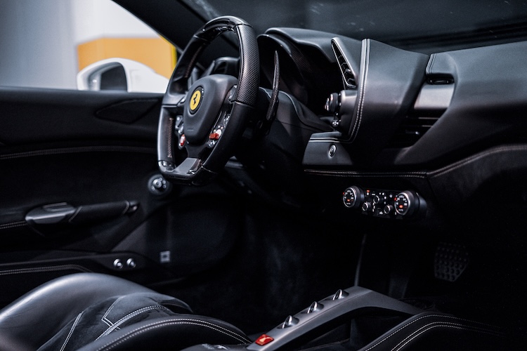 Interior vom Ferrari 488 GTB in Salzburg