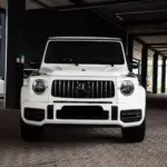 Frontansicht vom Mercedes G63 AMG in Salzburg