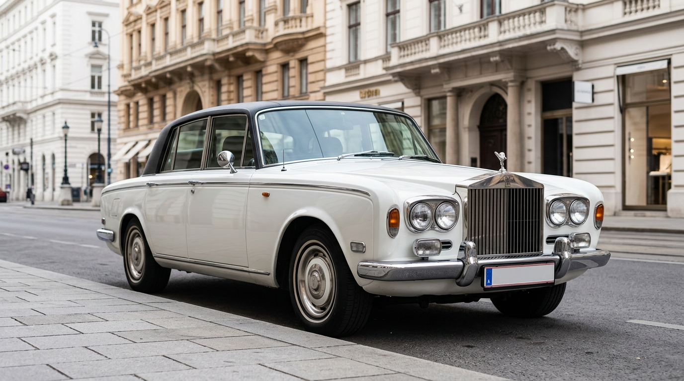 Rolls Royce Silver Shadow I mieten in Wien Hero