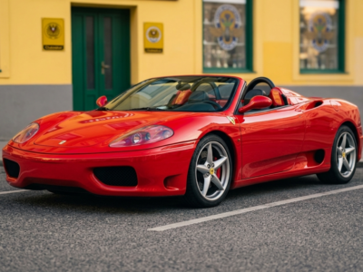 Ferrari 360 Modena Spider mieten in Wien Hero