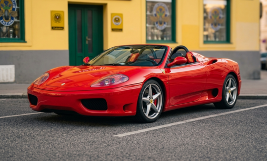 Ferrari 360 Modena Spider mieten in Wien Hero