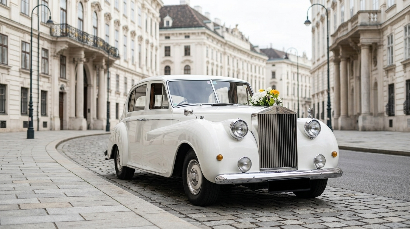 Rolls Royce Princess Nobless mieten in Wien Hero