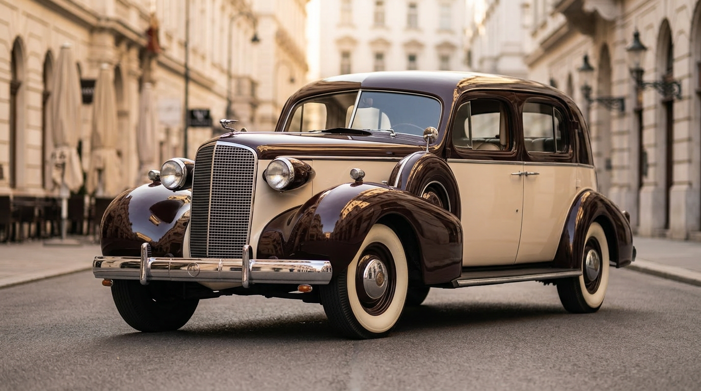 Cadillac Fleetwood Series 75 mieten in Wien Hero