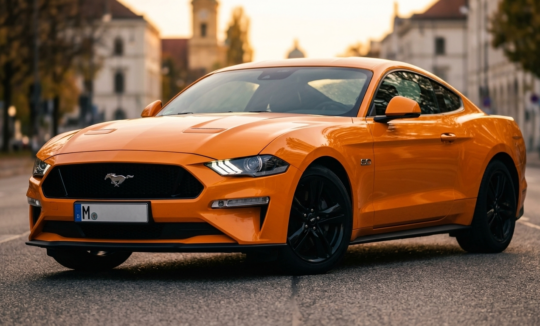 Ford Mustang GT Facelift mieten in München Hero