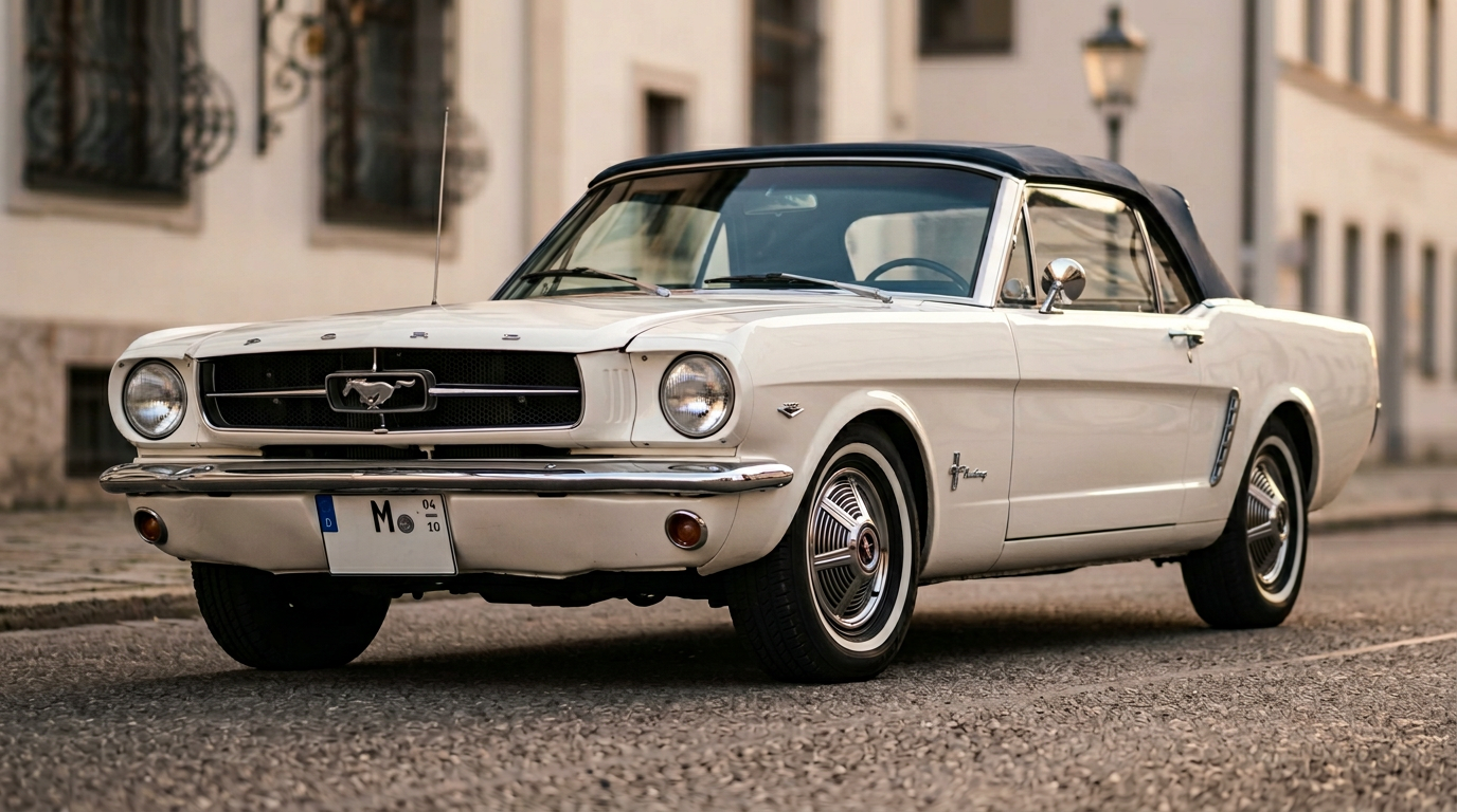 Ford Mustang Oldtimer mieten in München Hero