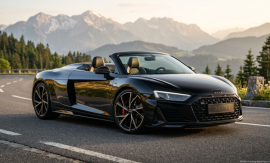 Audi R8 V10 Performance Spyder mieten in Salzburg hero