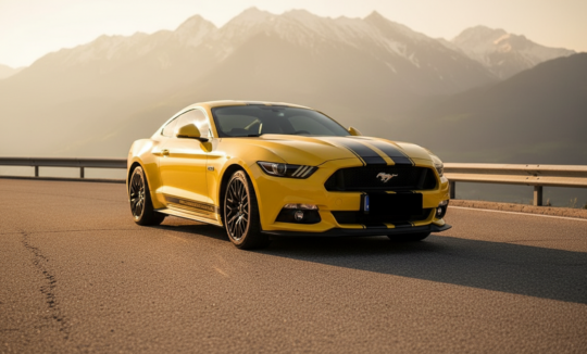 Ford Mustang GT mieten in Innsbruck hero
