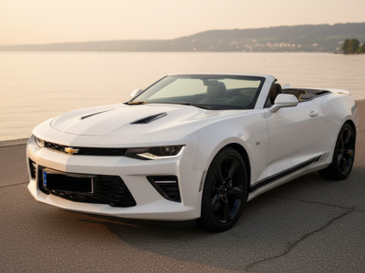 Chevrolet Camaro V8 Cabrio mieten in Innsbruck hero
