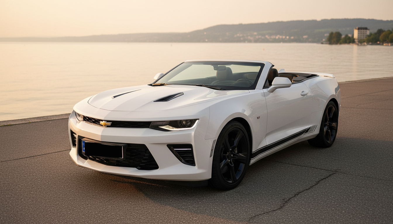 Chevrolet Camaro V8 Cabrio mieten in Innsbruck hero