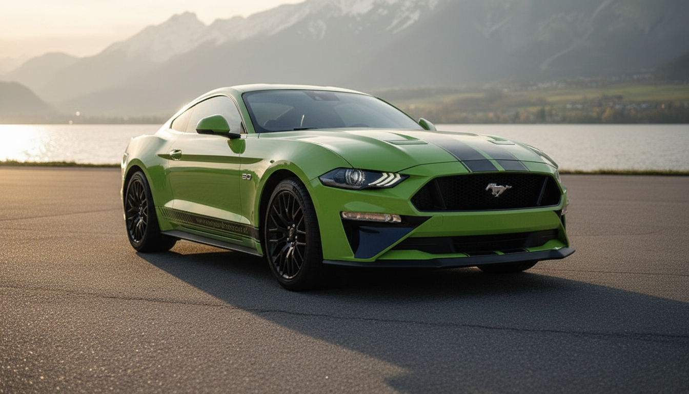 Ford Mustang V8 mieten in Innsbruck hero