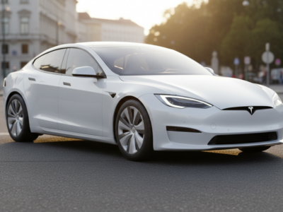 Tesla Model S Plaid mieten in Wien hero