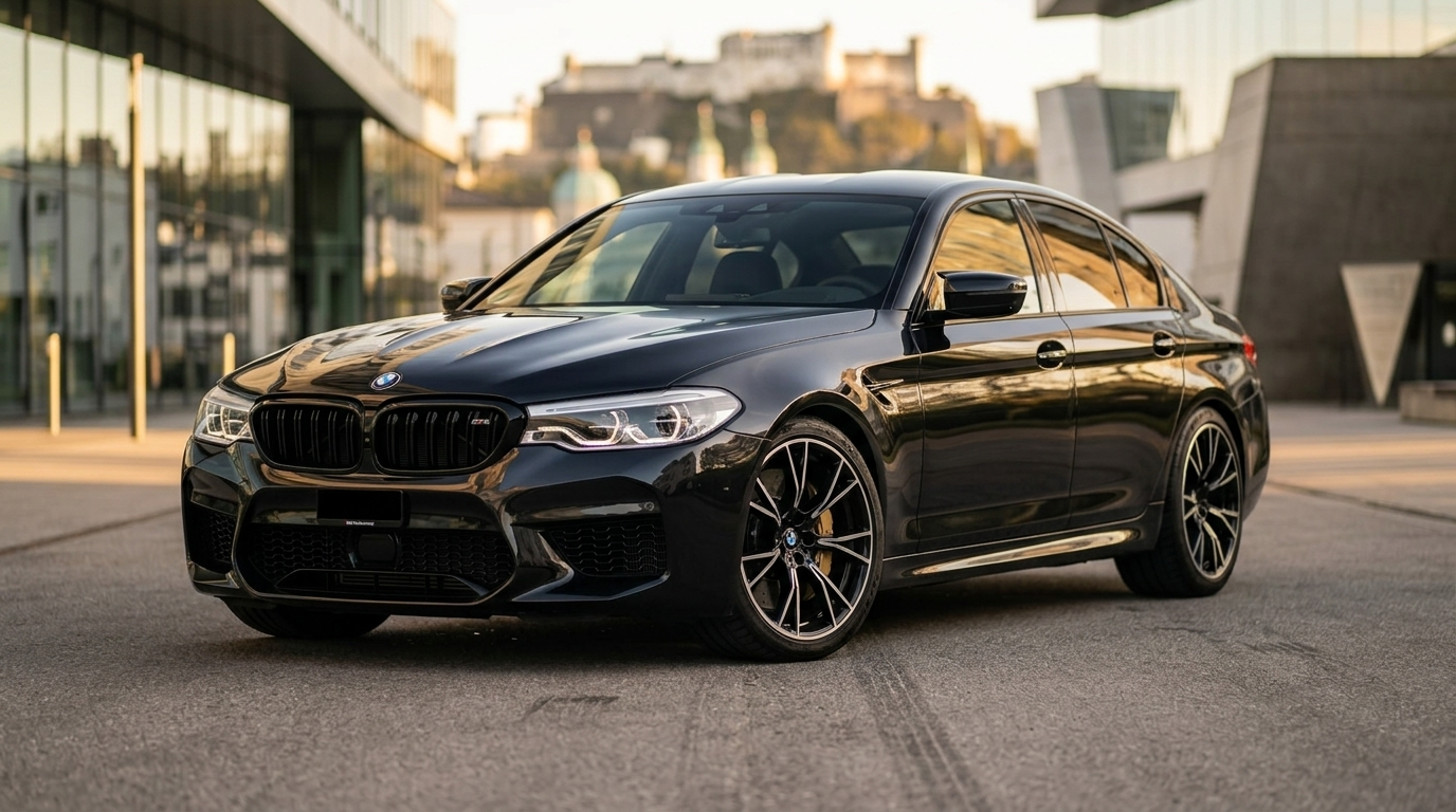 BMW M5 Competition mieten in Salzburg Hero