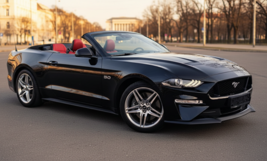 Ford Mustang GT Cabrio mieten in Wien hero