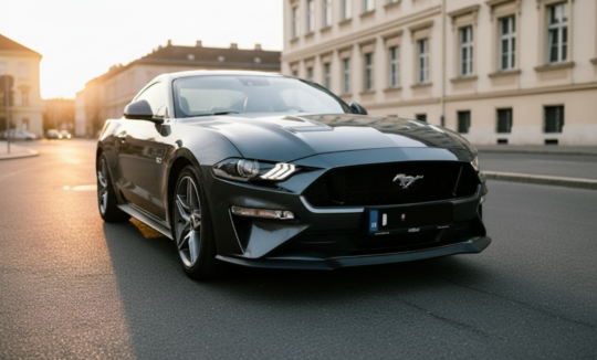 Ford Mustang GT Fastback mieten in Wien hero