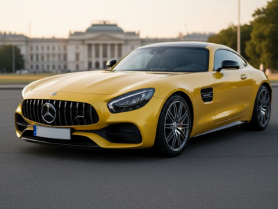 Mercedes AMG GT S mieten in Wien hero
