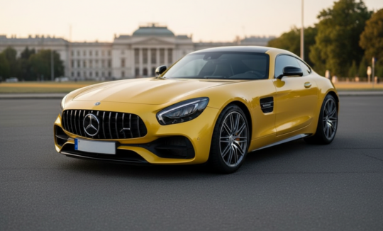 Mercedes AMG GT S mieten in Wien hero