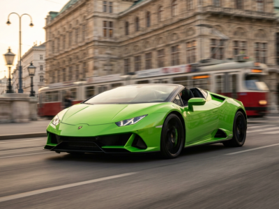 Lamborghini Huracan EVO Spyder mieten in Wien hero