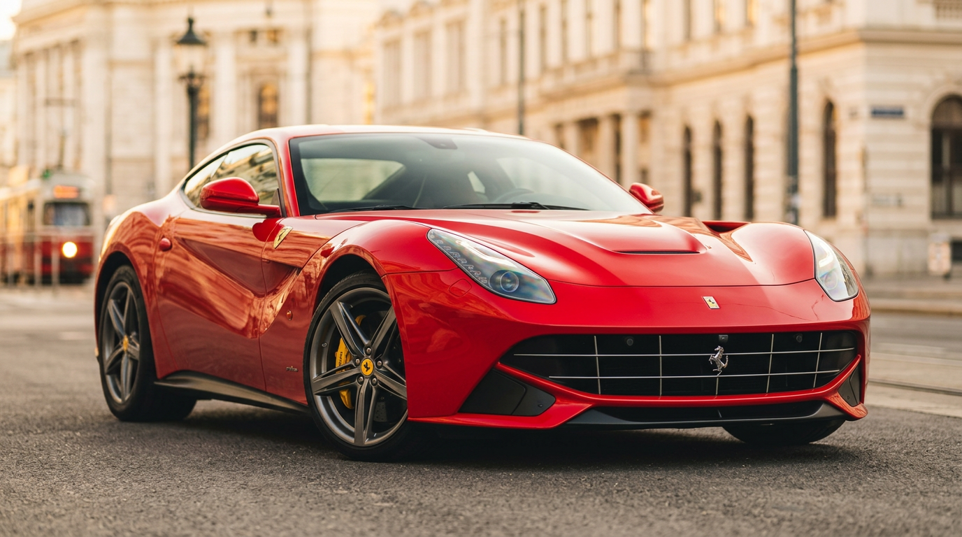 Ferrari F12 Berlinetta mieten in Wien hero