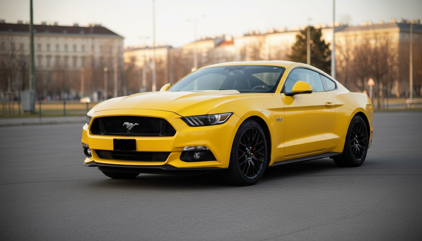 Ford Mustang GT Fastback mieten in Wien hero