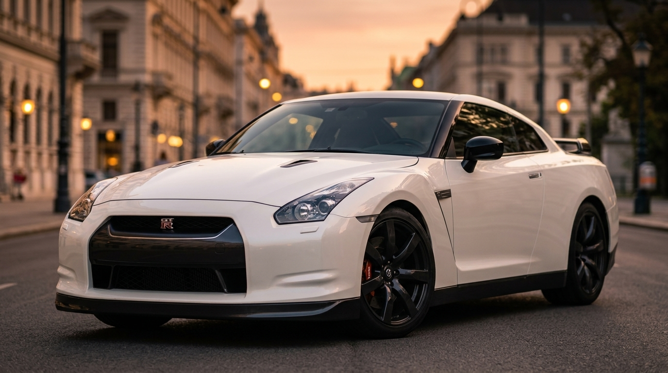 Nissan GT-R mieten in Wien hero