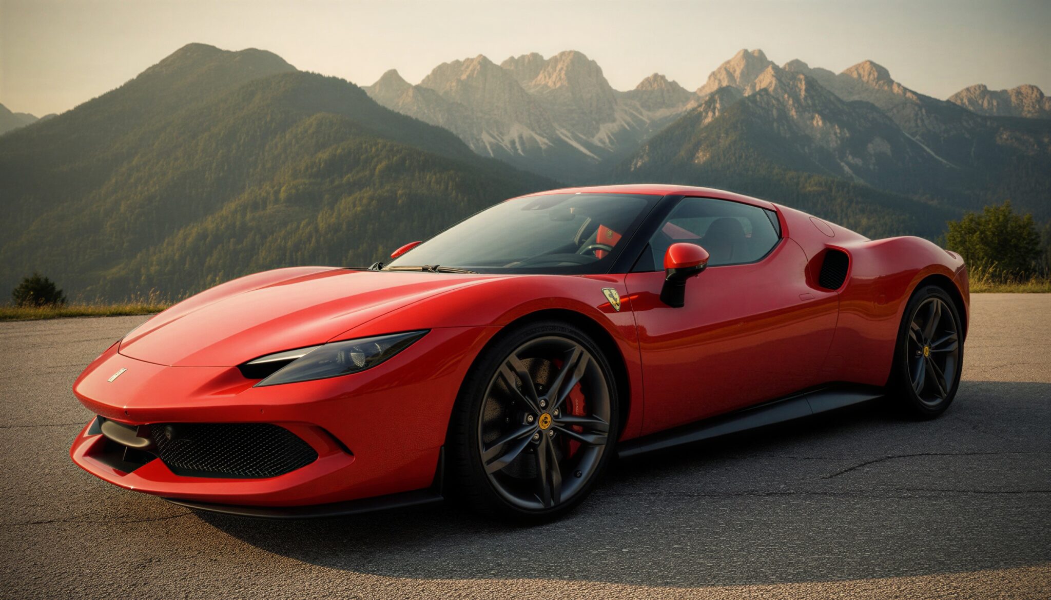 Ferrari 296 GTB mieten in Wien Hero