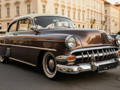 1954 Chevrolet Deluxe Coupe mieten in Wien hero