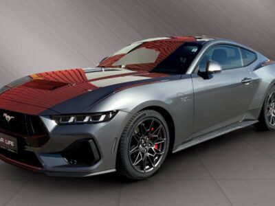 Seitenansicht vom Ford Mustang GT in Wien