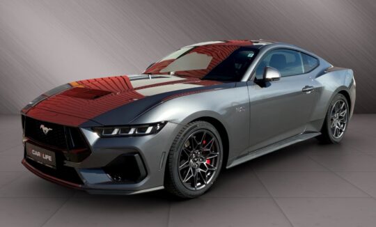 Seitenansicht vom Ford Mustang GT in Wien