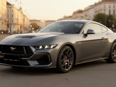 Ford Mustang GT 5 V8 Coupe mieten in Wien hero