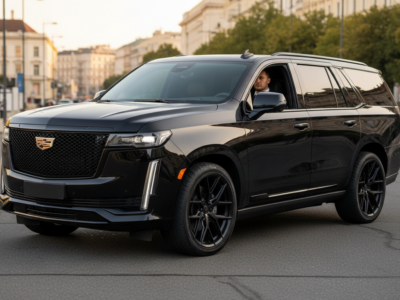 Cadillac Escalade mit Chauffeur mieten bei Linz hero