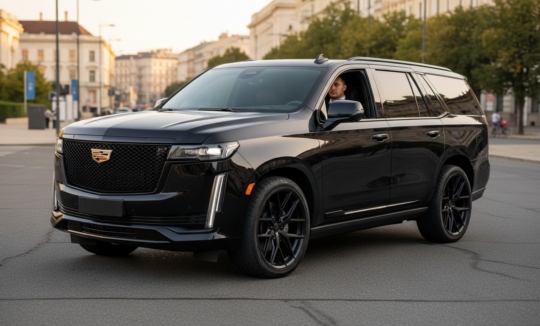 Cadillac Escalade mit Chauffeur mieten bei Linz hero