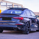 Heck seitlichAudi RS3 8Y 2.5 TFSI nördlich von Innsbruck