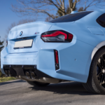 Heck seitlich BMW M2 Coupé am Bodensee