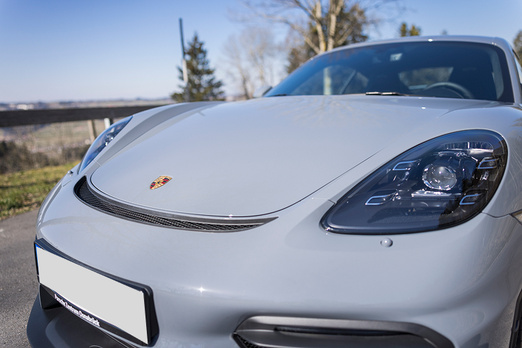 Porsche Cayman GT4 am Bodensee