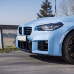 Front seitlich BMW M2 Coupé am Bodensee