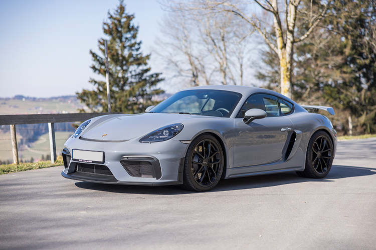 Porsche Cayman GT4 mieten am Bodensee