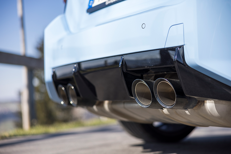 Abgasanlage BMW M2 Coupé am Bodensee