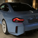 Heckansicht BMW M2 in Kufstein