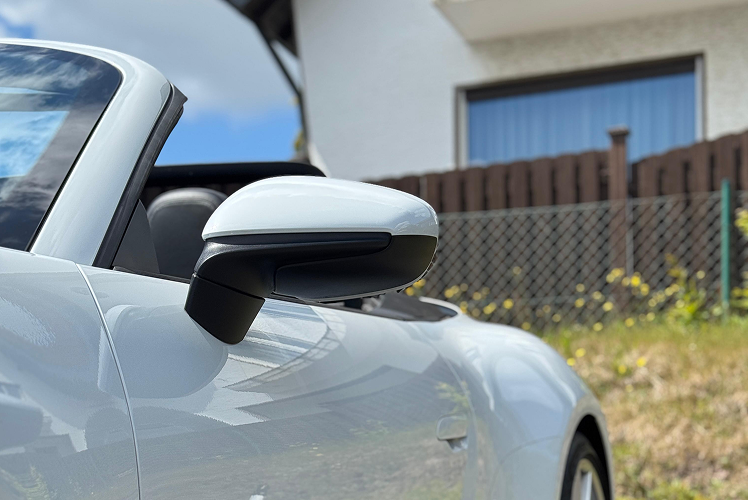Spiegel Porsche 911 Carrera im Ostallgäu