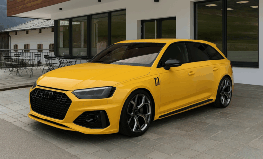 Rent an Audi RS4 Avant in Kufstein