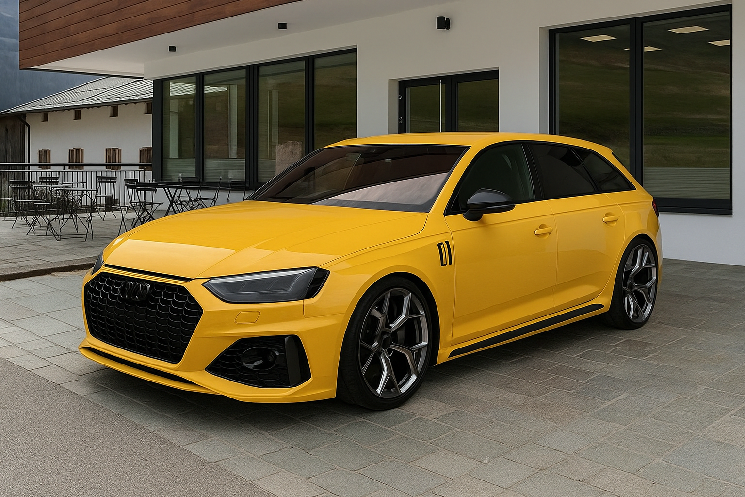 Rent an Audi RS4 Avant in Kufstein
