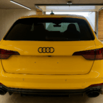 Heckansicht Audi RS4 Avant in Kufstein