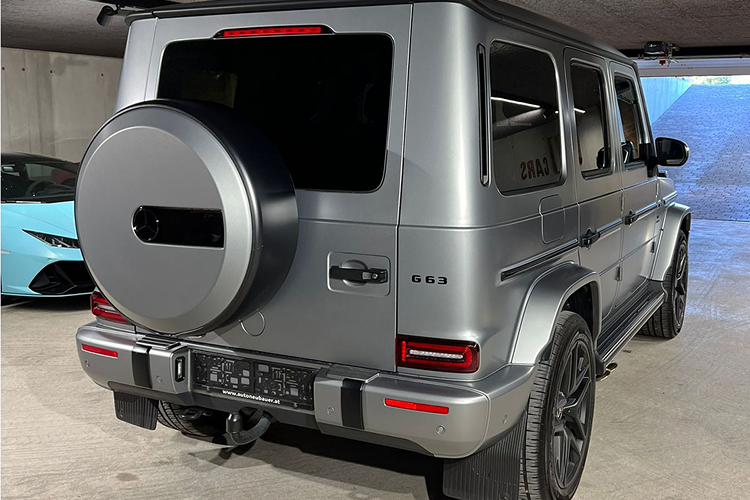 Heckansicht Mercedes G63 AMG in Kufstein
