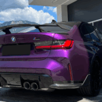 Heckansicht BMW M3 Competition in Imst