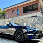Seitenansicht Ford Mustang GT in Hufstein