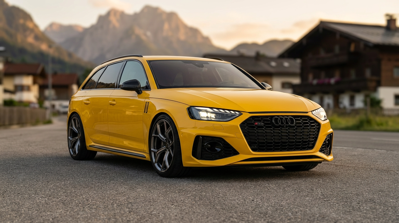 Audi RS4 Avant mieten in Kufstein Hero